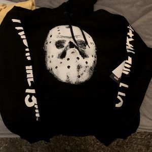 Vans x Friday the 13th Glow in the dark hoodie